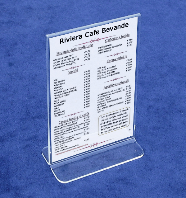 Harley-Davidson Ravenna Porta menu standard