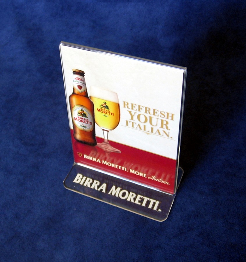 Porta menu moretti